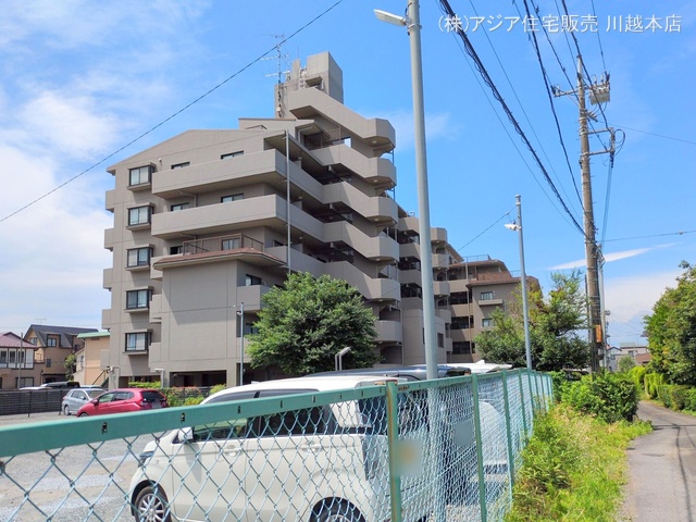 埼玉県坂戸市関間３丁目のマンション『コスモ若葉』外観写真 2025年6月22日撮影
