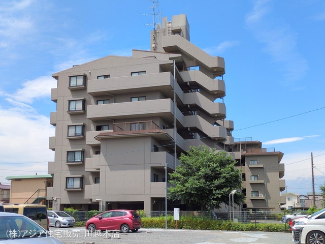 埼玉県坂戸市関間３丁目のマンション『コスモ若葉』外観写真 2025年6月22日撮影