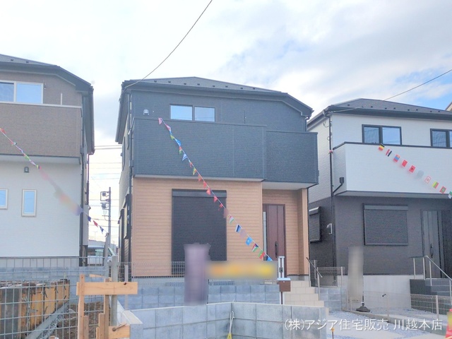 埼玉県富士見市羽沢1丁目の新築戸建て外構写真 2025年11月26日撮影