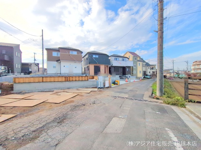 埼玉県富士見市羽沢1丁目の新築戸建て外構写真 2025年11月26日撮影