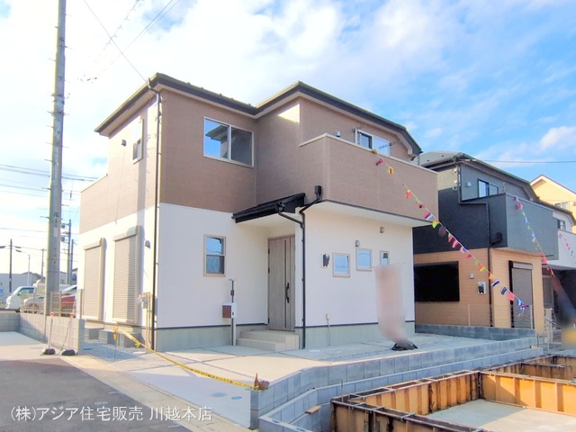 埼玉県富士見市羽沢1丁目の新築戸建て外構写真 2025年11月26日撮影