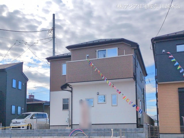 埼玉県富士見市羽沢１丁目の新築戸建て完成写真 2025年12月8日撮影