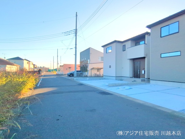 埼玉県坂戸市大字片柳の新築戸建て完成写真 2025年11月11日撮影