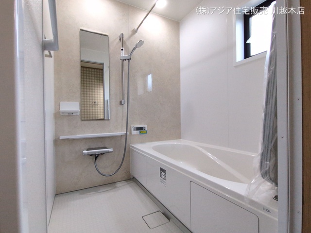 埼玉県坂戸市溝端町の新築戸建てお風呂写真 2025年8月20日撮影