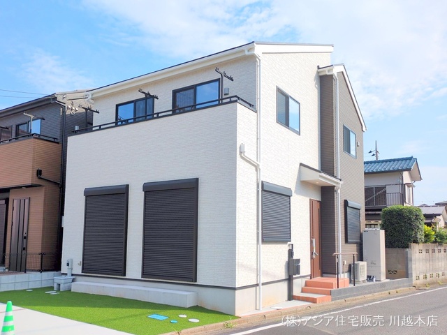 埼玉県坂戸市溝端町の新築戸建て完成写真 2025年6月29日撮影