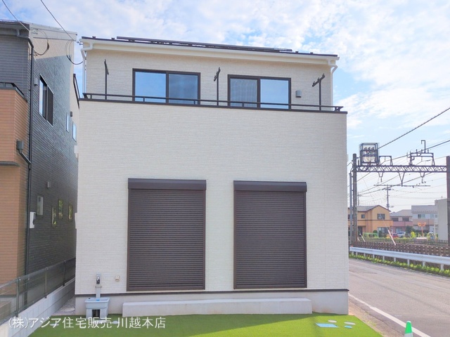 埼玉県坂戸市溝端町の新築戸建て完成写真 2025年6月29日撮影
