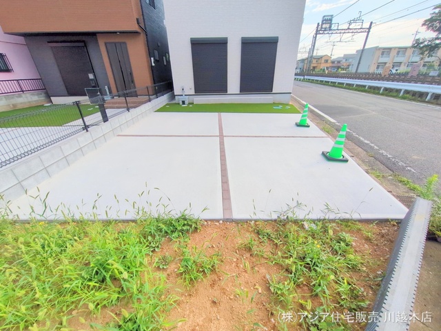 埼玉県坂戸市溝端町の新築戸建て完成写真 2025年6月29日撮影