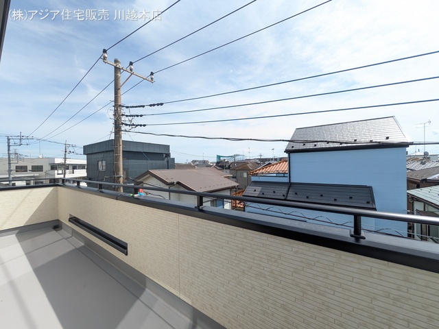 埼玉県富士見市水谷東２丁目の新築戸建てバルコニー写真 2025年9月21日撮影