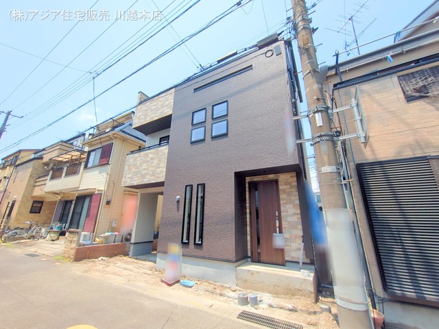 埼玉県富士見市水谷東２丁目の新築戸建て外構写真 2025年7月1日撮影