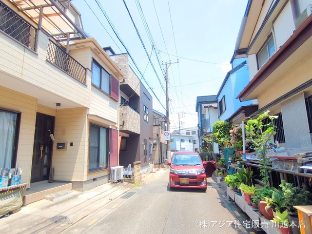 埼玉県富士見市水谷東２丁目の新築戸建て外構写真 2025年7月1日撮影