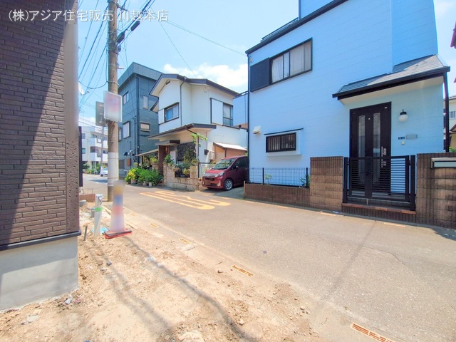 埼玉県富士見市水谷東２丁目の新築戸建て外構写真 2025年7月1日撮影
