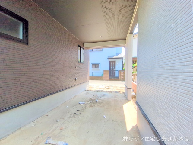 埼玉県富士見市水谷東２丁目の新築戸建て外構写真 2025年7月1日撮影