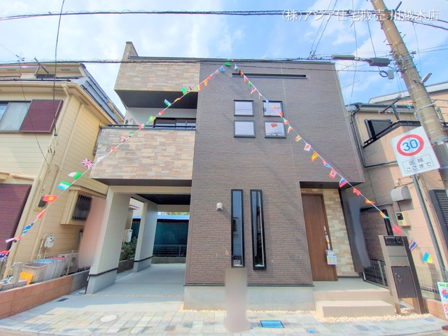 埼玉県富士見市水谷東２丁目の新築戸建て完成写真 2025年8月17日撮影