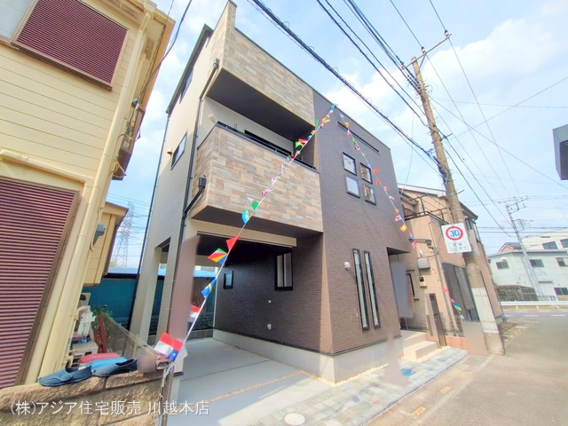 埼玉県富士見市水谷東２丁目の新築戸建て完成写真 2025年8月17日撮影