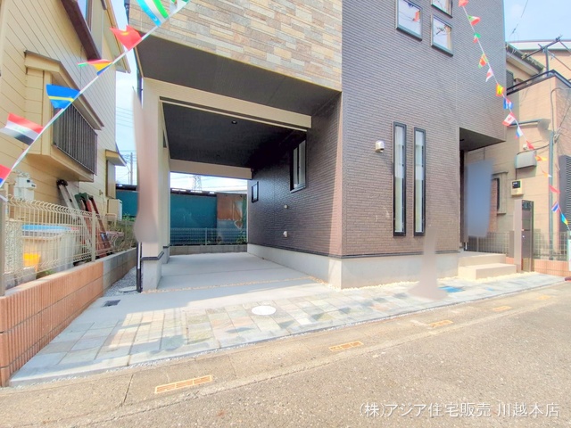 埼玉県富士見市水谷東２丁目の新築戸建て完成写真 2025年8月17日撮影