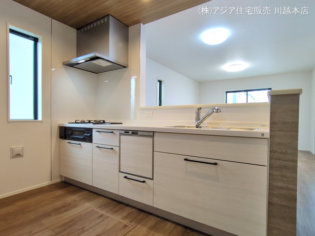 埼玉県川越市小仙波町２丁目の新築戸建てキッチン写真 2025年9月3日撮影