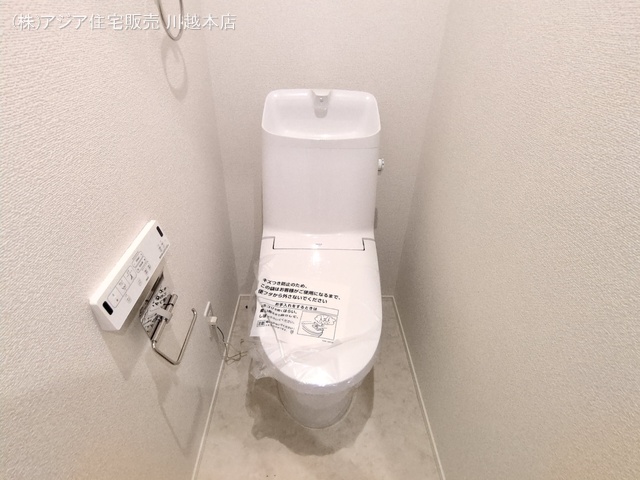 埼玉県川越市小仙波町２丁目の新築戸建てトイレ写真 2025年9月3日撮影