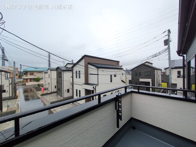 埼玉県川越市小仙波町２丁目の新築戸建てバルコニー写真 2025年9月3日撮影
