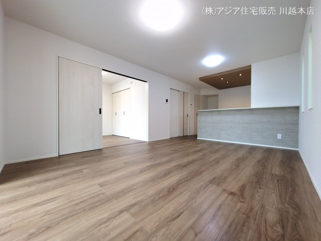 埼玉県川越市小仙波町２丁目の新築戸建てリビング写真 2025年9月3日撮影