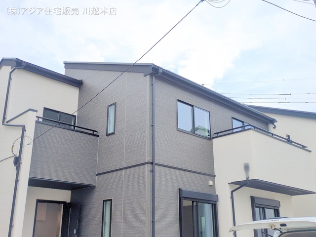 埼玉県川越市小仙波町２丁目の新築戸建て外構写真 2025年7月1日撮影