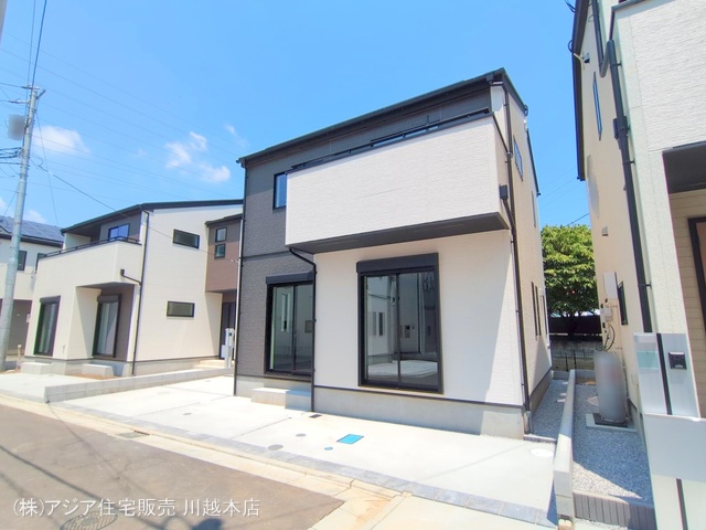 埼玉県川越市小仙波町２丁目の新築戸建て外構写真 2025年7月24日撮影