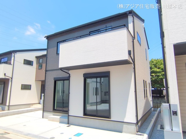 埼玉県川越市小仙波町２丁目の新築戸建て外構写真 2025年7月24日撮影