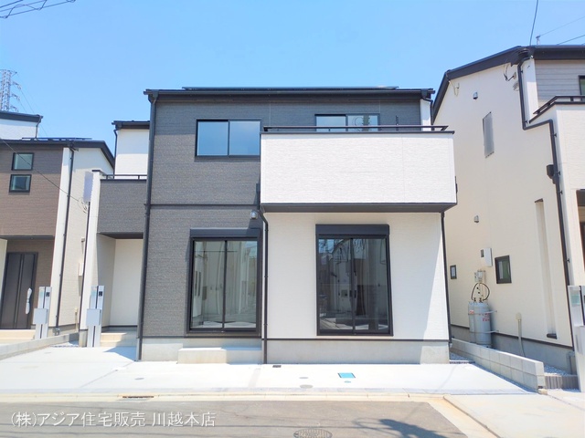 埼玉県川越市小仙波町２丁目の新築戸建て外構写真 2025年7月24日撮影