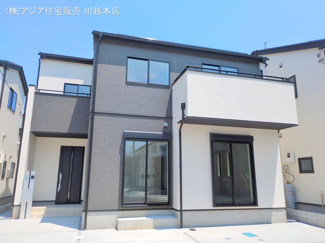 埼玉県川越市小仙波町２丁目の新築戸建て外構写真 2025年7月24日撮影