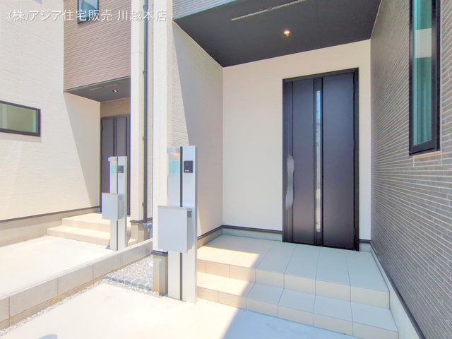埼玉県川越市小仙波町２丁目の新築戸建て外構写真 2025年7月24日撮影