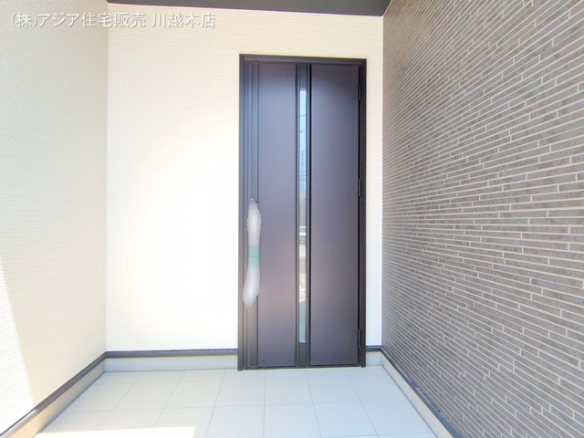 埼玉県川越市小仙波町２丁目の新築戸建て外構写真 2025年7月24日撮影