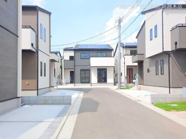 埼玉県川越市小仙波町２丁目の新築戸建て完成写真 2025年8月19日撮影
