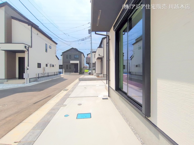 埼玉県川越市小仙波町２丁目の新築戸建て完成写真 2025年8月19日撮影