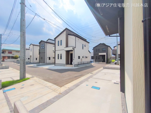 埼玉県川越市小仙波町２丁目の新築戸建て完成写真 2025年8月19日撮影