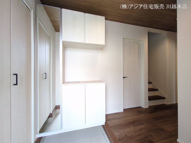 埼玉県川越市小仙波町２丁目の新築戸建て玄関写真 2025年9月3日撮影