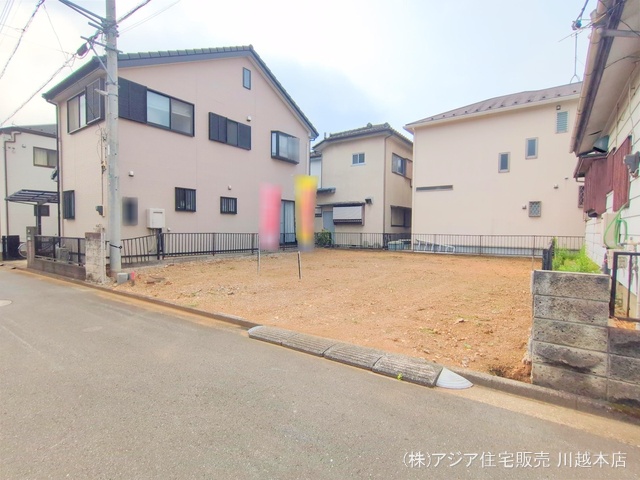 埼玉県鶴ヶ島市大字脚折の土地更地・土地写真 2025年7月7日撮影