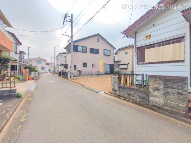 埼玉県鶴ヶ島市大字脚折の土地更地・土地写真 2025年7月7日撮影
