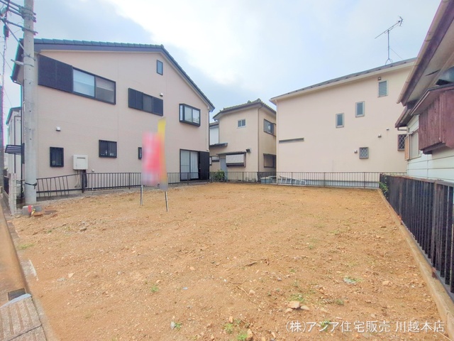 埼玉県鶴ヶ島市大字脚折の土地更地・土地写真 2025年7月7日撮影