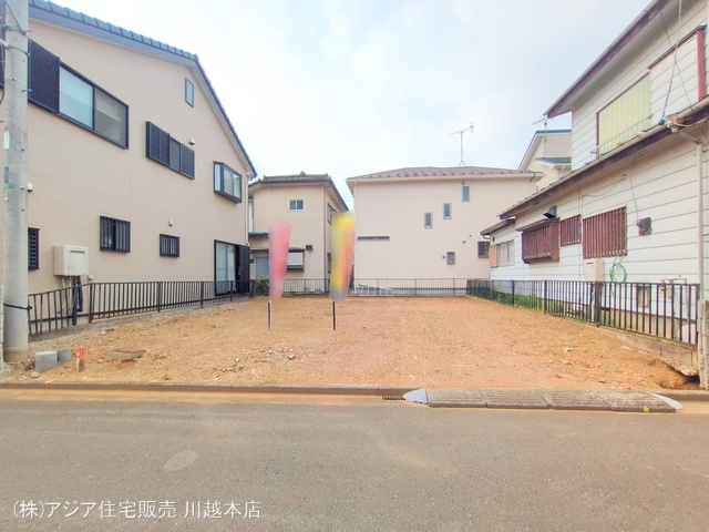 埼玉県鶴ヶ島市大字脚折の土地更地・土地写真 2025年7月7日撮影