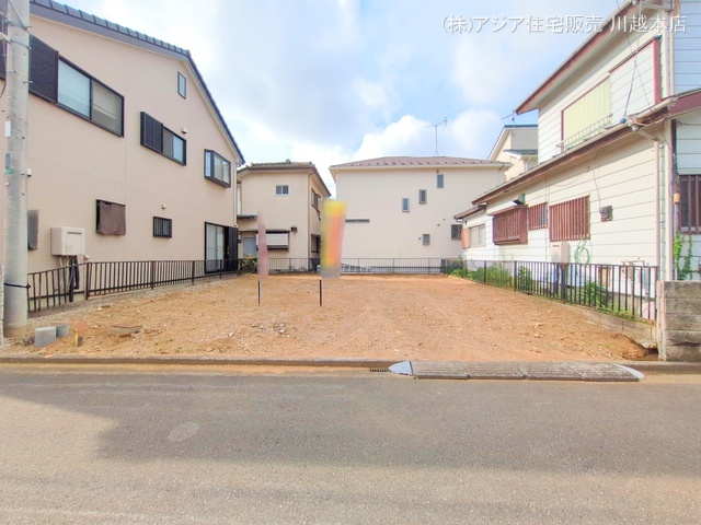埼玉県鶴ヶ島市大字脚折-土地の更地・土地写真