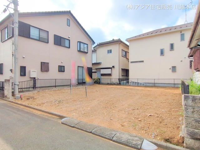 埼玉県鶴ヶ島市大字脚折の土地更地・土地写真 2025年8月3日撮影
