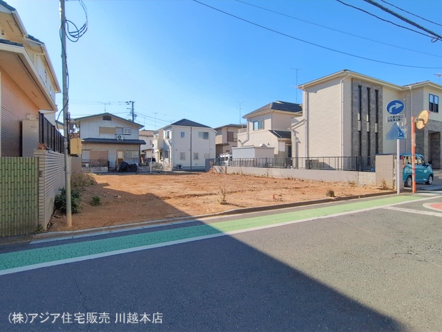 埼玉県ふじみ野市元福岡１丁目の新築戸建て更地・土地写真 2026年1月8日撮影