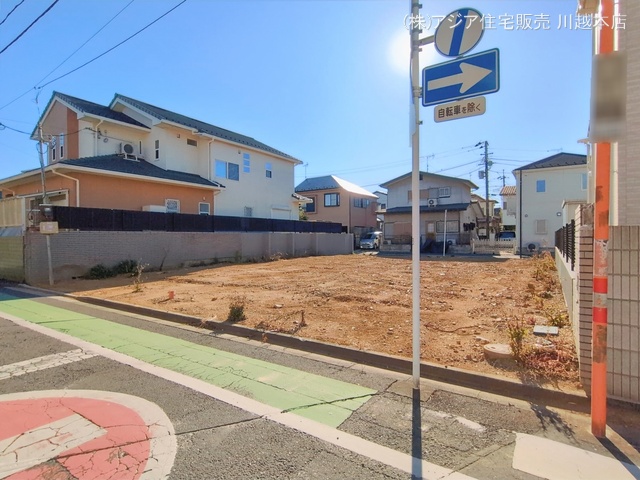 埼玉県ふじみ野市元福岡１丁目の新築戸建て更地・土地写真 2026年1月8日撮影