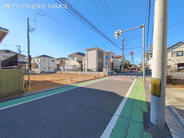 埼玉県ふじみ野市元福岡１丁目の新築戸建て更地・土地写真 2026年1月8日撮影