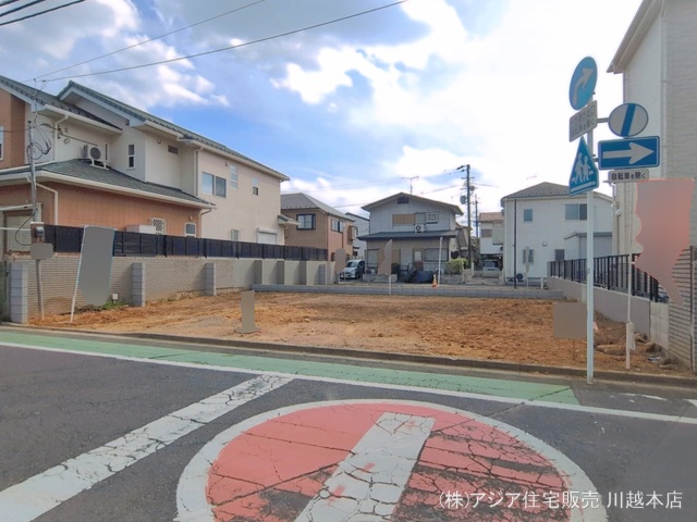 埼玉県ふじみ野市元福岡１丁目の新築戸建て更地・土地写真 2026年4月13日撮影