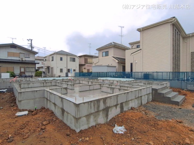 埼玉県ふじみ野市元福岡1丁目の新築戸建て基礎写真 2026年5月20日撮影