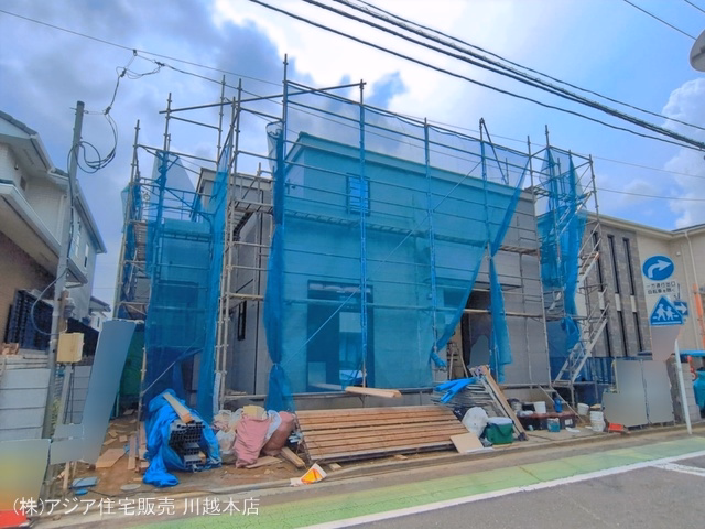埼玉県ふじみ野市元福岡１丁目の新築戸建てシート写真 2026年6月29日撮影