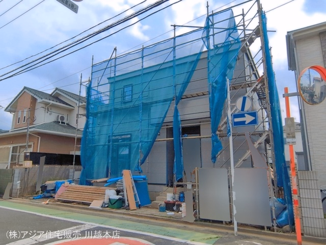埼玉県ふじみ野市元福岡１丁目の新築戸建てシート写真 2026年6月29日撮影