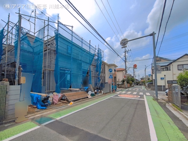埼玉県ふじみ野市元福岡１丁目の新築戸建てシート写真 2026年6月29日撮影