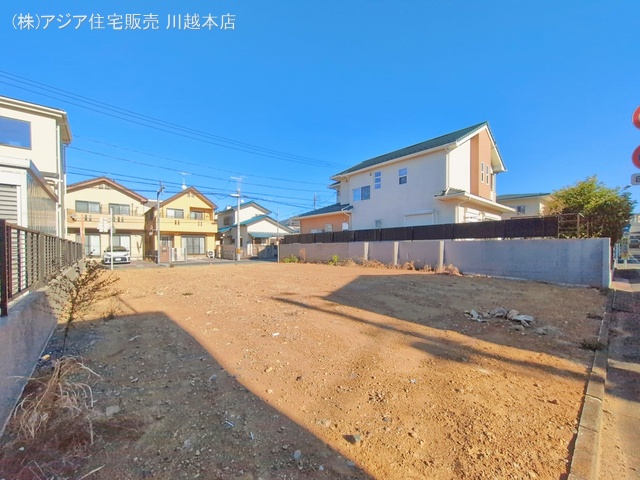 埼玉県ふじみ野市元福岡１丁目の新築戸建て更地・土地写真 2026年2月2日撮影