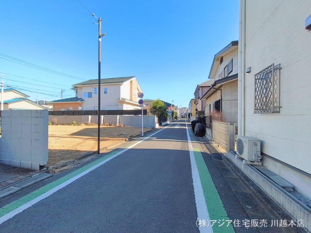 埼玉県ふじみ野市元福岡１丁目の新築戸建て更地・土地写真 2026年2月2日撮影